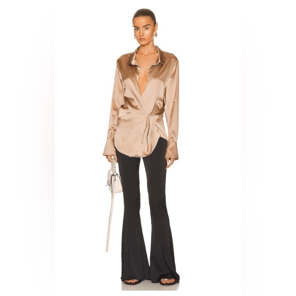 (NEW w/ TAGS, never worn) SER.O.YA Karry Shirt - XS, Natural - Picture 4 of 4